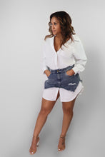Load image into Gallery viewer, Eyes On Me Shirt Dress Set