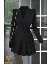 Load image into Gallery viewer, Power Hour Blazer Dress