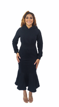 Load image into Gallery viewer, Mermaid Hoodie Maxi Dress