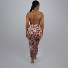 Load image into Gallery viewer, Urban Safari Backless Midi