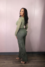 Load image into Gallery viewer, Walk Along Drawstring Cargo Pants
