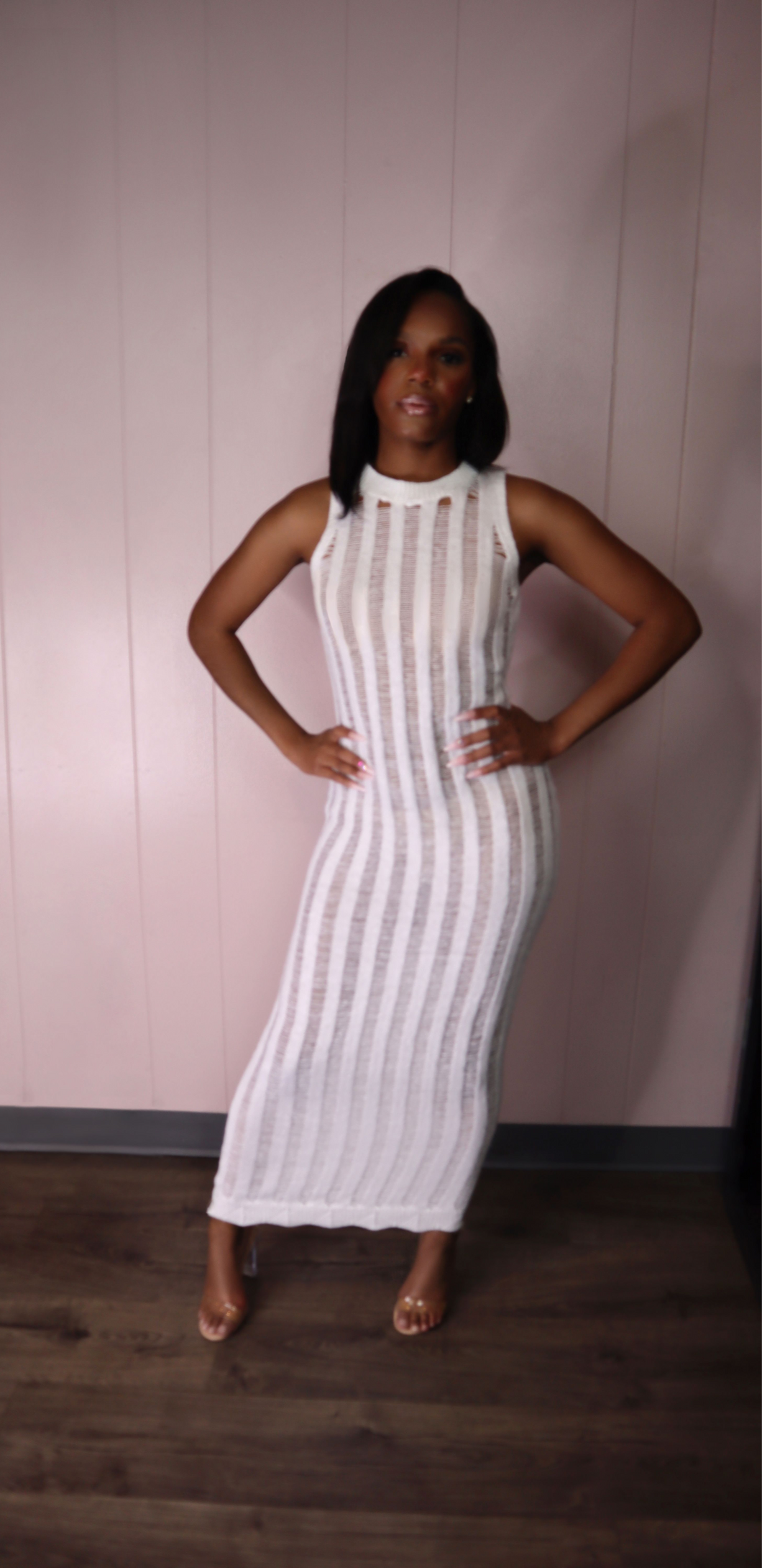 Island Getaway Crochet Dress