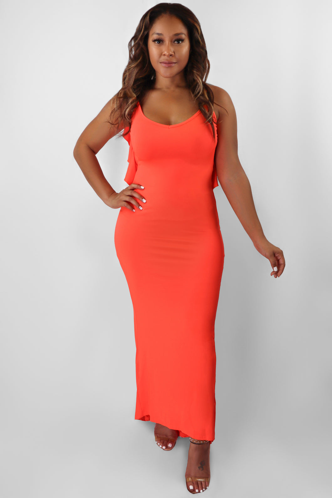 Sunset Soirée Maxi Dress