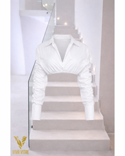 Load image into Gallery viewer, The City Chic Ruched Blouse

